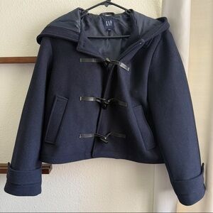 Navy Blue Wool Coat | GAP